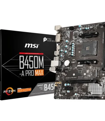 MSI B450M-A Pro MAX AMD AM4 DDR4 Micro ATX Anakart-5