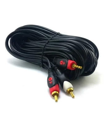 Fully---2RCA-3,5mm-Stereo-Aux-Kablo-5Metre