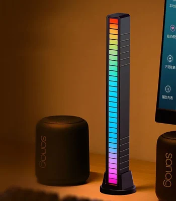 RGB-Ekolayzer-LED-Çubuk---Müziğe-Duyarlı-Ritim-Animasyonlu---Concord-RGB-L1-8
