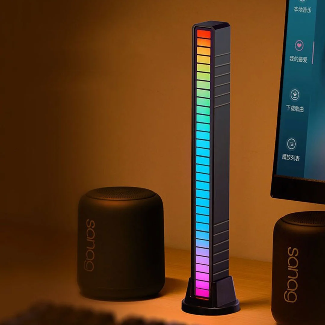RGB-Ekolayzer-LED-Çubuk---Müziğe-Duyarlı-Ritim-Animasyonlu---Concord-RGB-L1-8