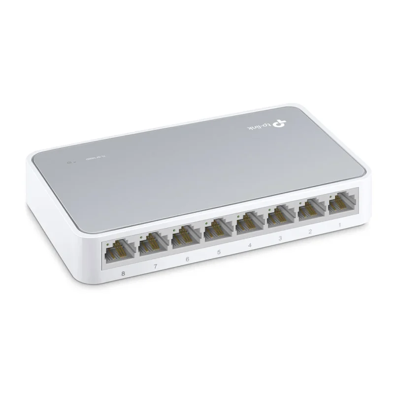 TP-Link-8-Portlu-10-100Mbps-Masaüstü-Switch-TL-SF1008D-3